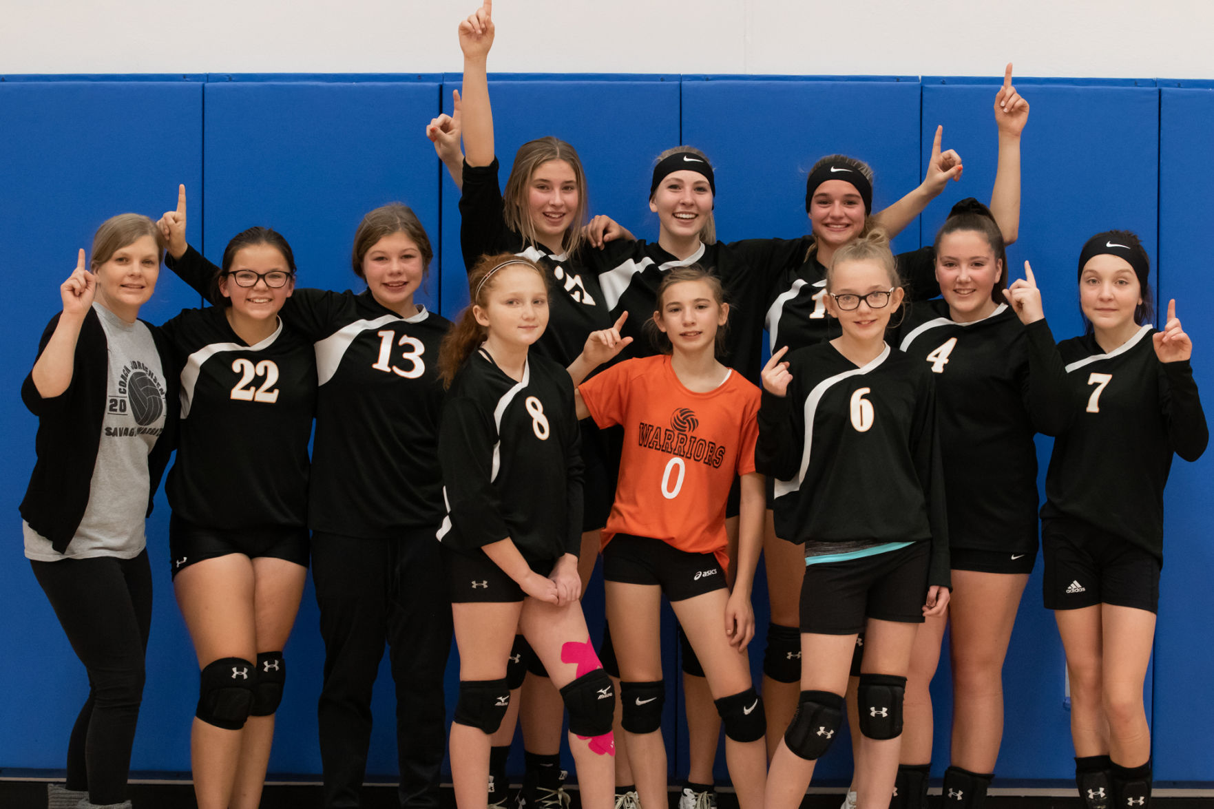 Savage junior high volleyball